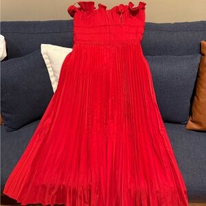 River Mood Elegant Red Dress